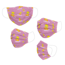 LOONEY TUNES - Tweety - Gezichtsmasker voor kinderen 