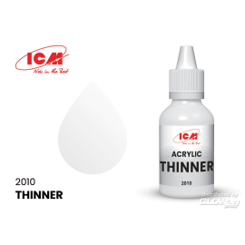 THINNER Thinner for acrylic paint bottle 50 ml 