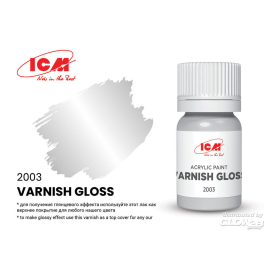 VARNISHES Varnish Gloss bottle 12 ml 