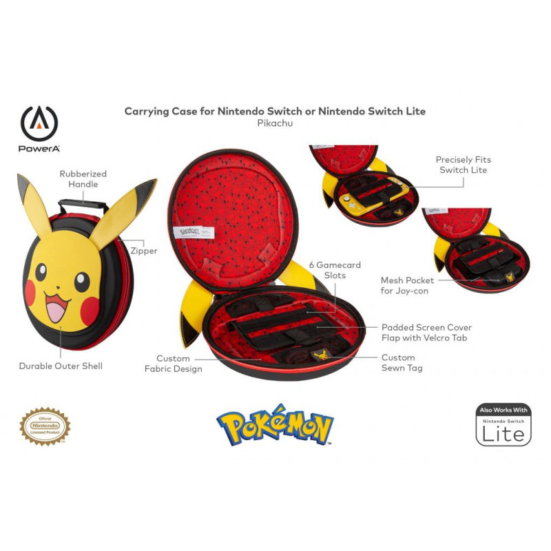 Pokeball nintendo switch hot sale case