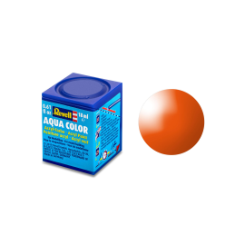 Glanzende Oranje Aqua Acrylverf - 18ml 30