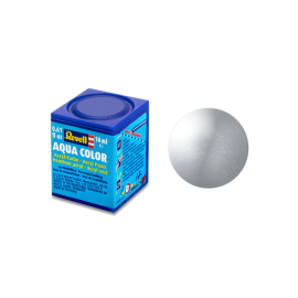 Acrylverf Aqua Zilver Metaal - 18ml 90