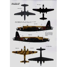 Mediterranean Twins (7) Bristol Beaufighter Mk.If X7760/Y 46 Squadron North Africa 1942 Bristol Beaufighter Mk.X NV115/D `Pamala