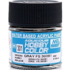 Mr Hobby -Gunze Aqueous Hobby Colors (10 ml) Gray FS 36081 