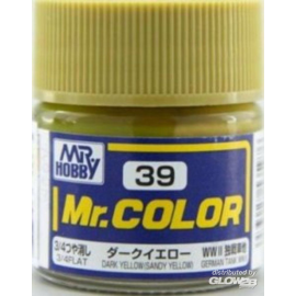 Mr Hobby -Gunze Mr. Color (10 ml) Dark Yellow (Sandy Yellow) 