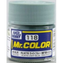 Mr Hobby -Gunze Mr. Color (10 ml) RLM78 Light Blue 