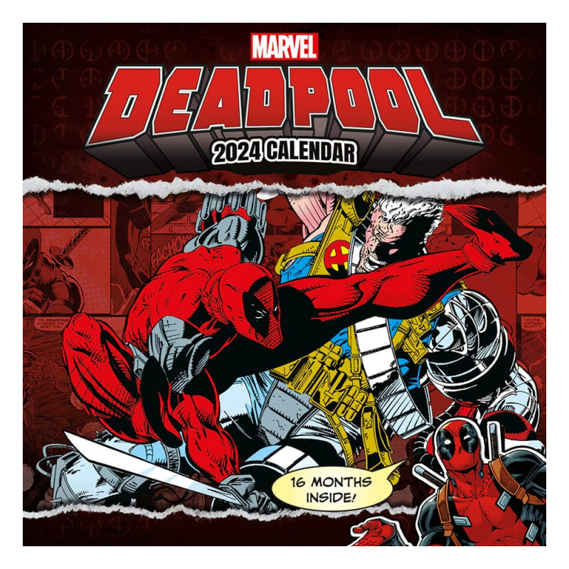  Marvel calendar 2024 Deadpool in 1001hobbies (Num.24034)