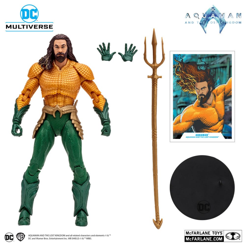 Warner bros Aquaman Endless Winter Multiverse DC Comics 18 cm Multicolor