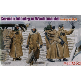 German Infantry in Wachtmantel (Leningrad 1943) Figuren