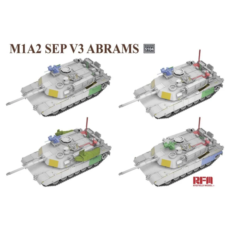 1/35 アメリカ陸軍 M1A2 SEP V2 エイブラムス - 模型/プラモデル