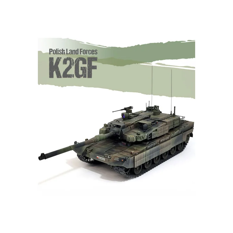 Schaalmodel Plastic model of Polish land forces K2GF tank 1:35 1/35 ...