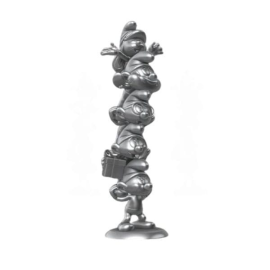 The Smurfs statuette Resin Smurfs Column Silver Limited Edition 50 cm Figuurtje 