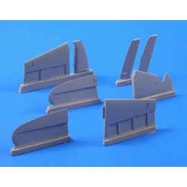 Westland Wyvern S.4 Control surfaces set (designed to be assembled with model kits from Trumpeter)