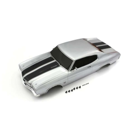 Fazer Body 1:10 FZ02L Chevy Chevelle R SS454LS6 - Silver 
