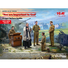 'You are important to God'. Prayer before battle (100% new molds) Figuren 