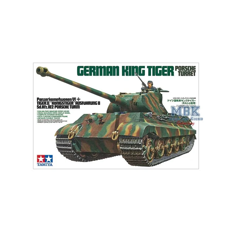 King Tiger with Porsche Turret