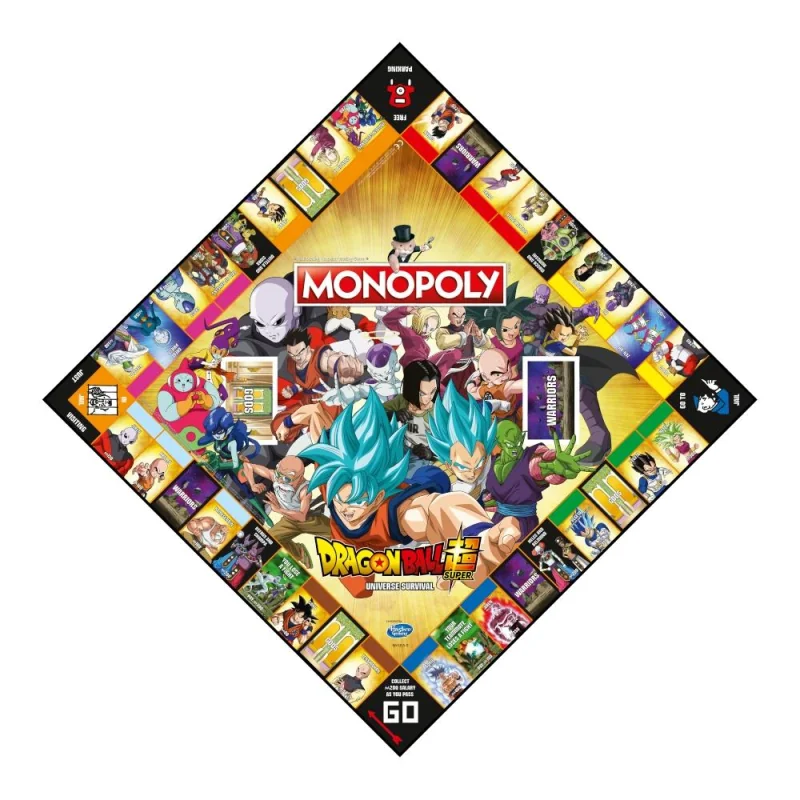 Winning Moves Dragon Ball Super - Monopoly Bordspellen