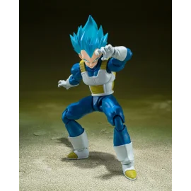 Dragon Ball Super figure SH Figuarts Super Saiyan God Super Saiyan Vegeta -Unwavering Saiyan Pride- 14 cm Figuurtje 