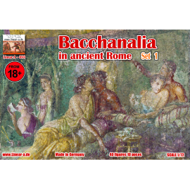 Bacchanalia in ancient Rome Set 1 Figuren 