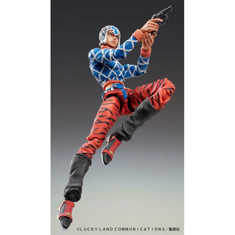 MDCS53189 JoJo's Bizarre Adventure Part 5 Golden Wind Statue Chozokado Guido Mista & SP (re-run) 15 cm