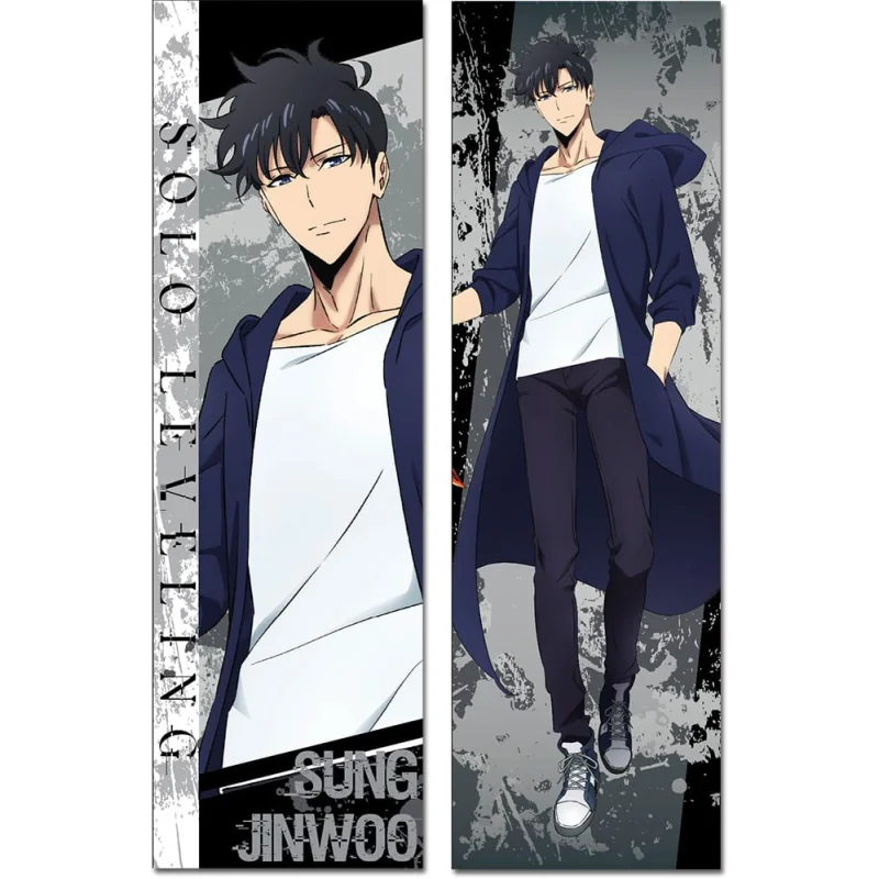 Solo Leveling cushion Dakimakura Sung Jinwoo S Rank 