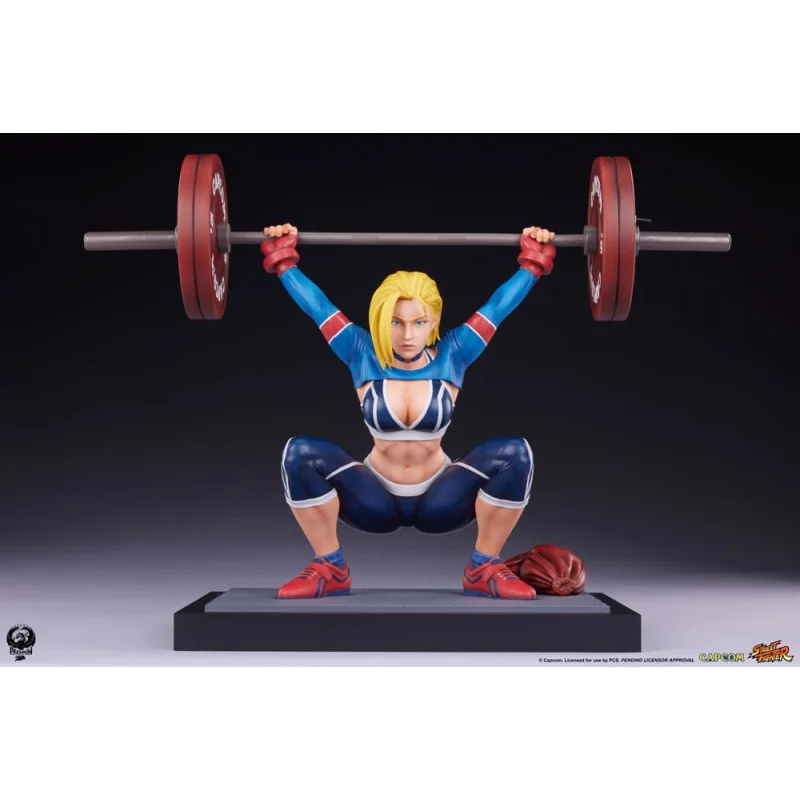 Street Fighter figure Premier Series 1/4 Cammy: Powerlifting SF6 41 cm Beeldjes 