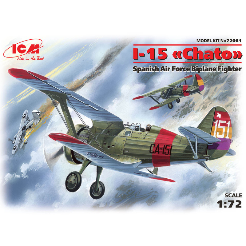 Polikarpov I-15 Chato Spanish fighter