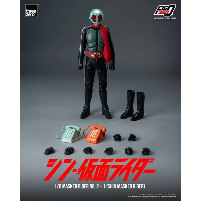 Kamen Rider statue FigZero 1/6 Masked Rider No.2+1 (Shin Masked Rider) 32 cm