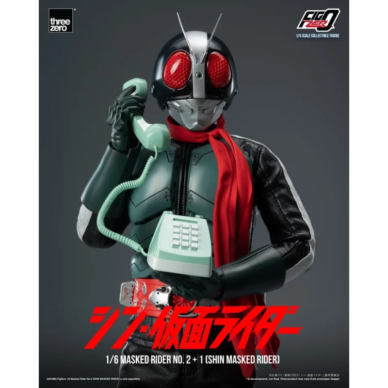 Kamen Rider statue FigZero 1/6 Masked Rider No.2+1 (Shin Masked Rider) 32 cm