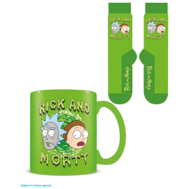 RICK & MORTY - Rick and Morty - Mug 315ml and Socks 41-45 