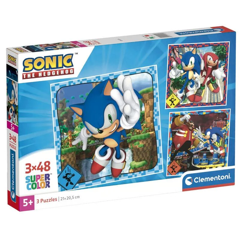 Puzzel SONIC - Set 3 Puzzle 48P