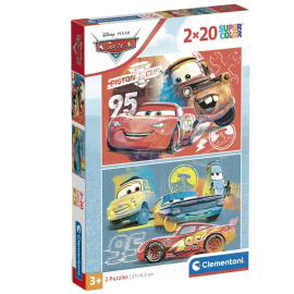 Puzzel DISNEY - Cars - Set 2 Puzzle 20P