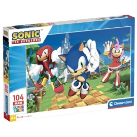 Puzzel SONIC - Maxi Super Color Puzzle 104P