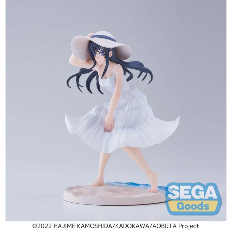 Rascal Does Not Dream of a Bunny Girl Senpai Luminasta PVC statuette Mai Sakurajima Summer Dress 17 cm