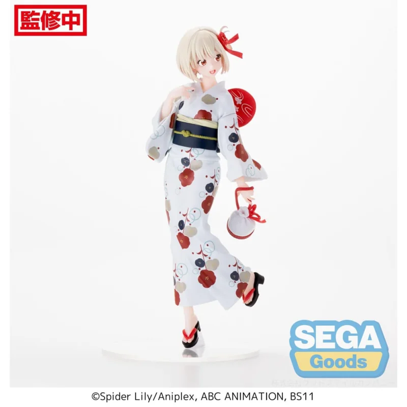 Lycoris Recoil Luminasta PVC statuette Chisato Nishikigi Going out in a yukata 19 cm