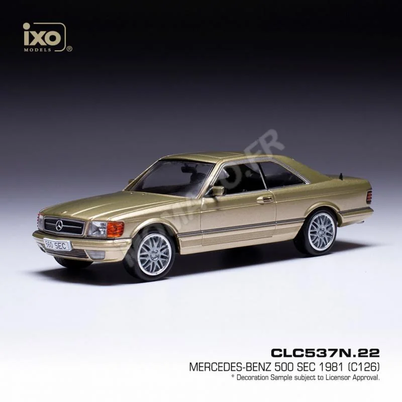 MERCEDES-BENZ 500 SEC 1981 METALLIC BEIGE