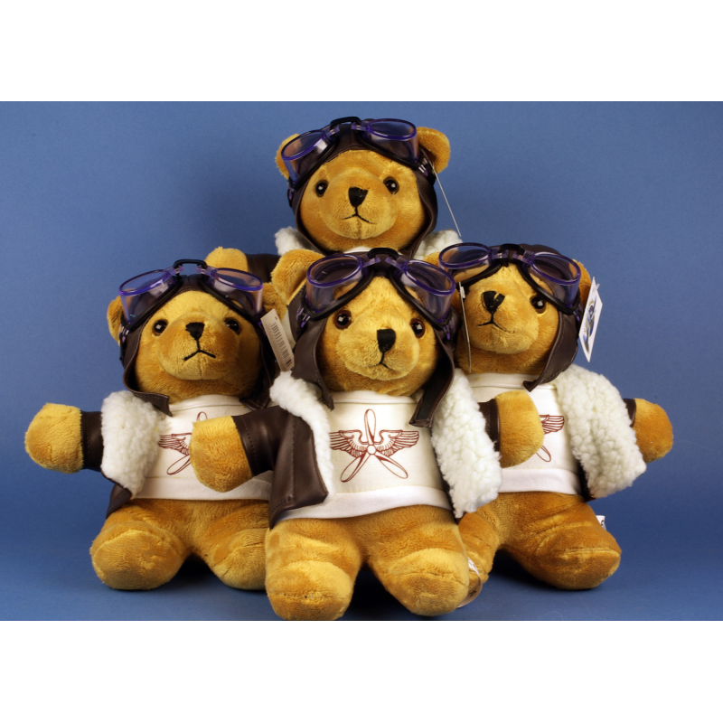 Peluche Ours Aviateur grand modèle (6 pcs)