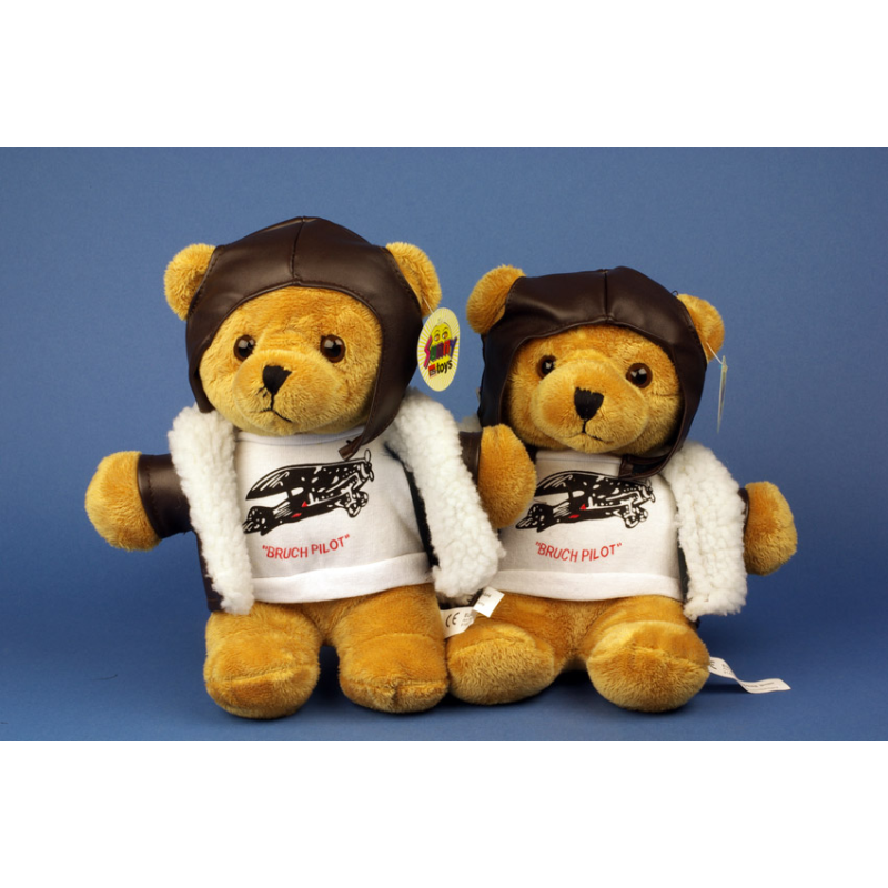 Peluche Ours Aviateur grand modèle (6 pcs)