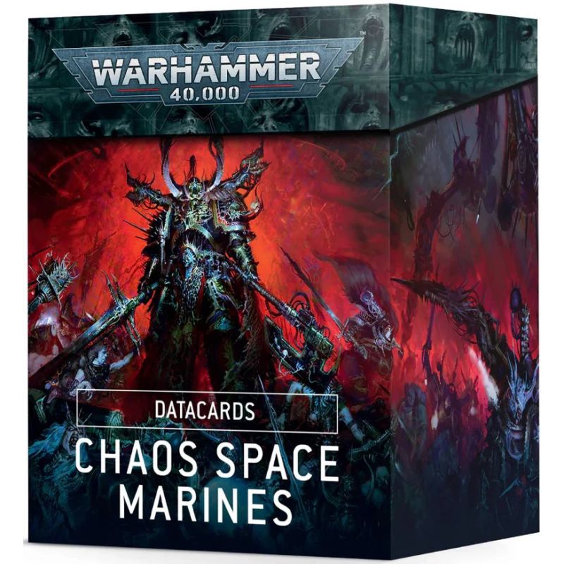 DATASHEET CARDS: CHAOS SPACE MARINES (ENGLISH) 43-02