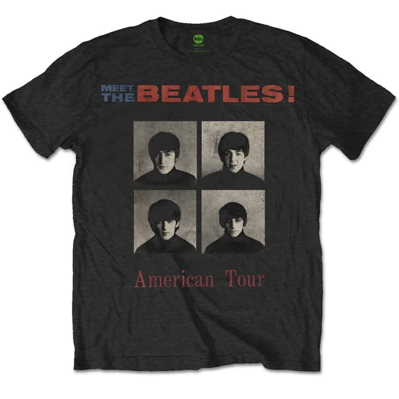 THE BEATLES - RWC T-Shirt - American tour 1964