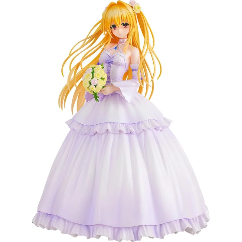 To Love-Ru Darkness PVC statuette 1/7 Golden Darkness Wedding Dress Ver. 23cm