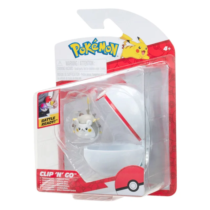 Pokémon Clip'n'Go Poké Balls Togedemaru & Honor Ball