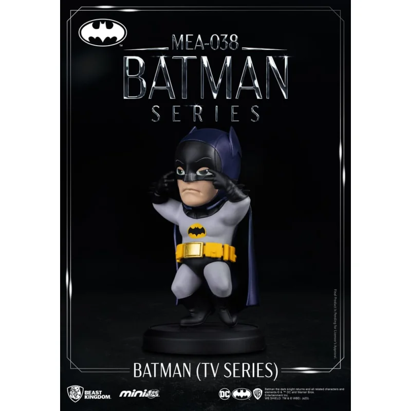 DC Comics Mini Egg Attack Batman figure (1966 TV Series) 8 cm