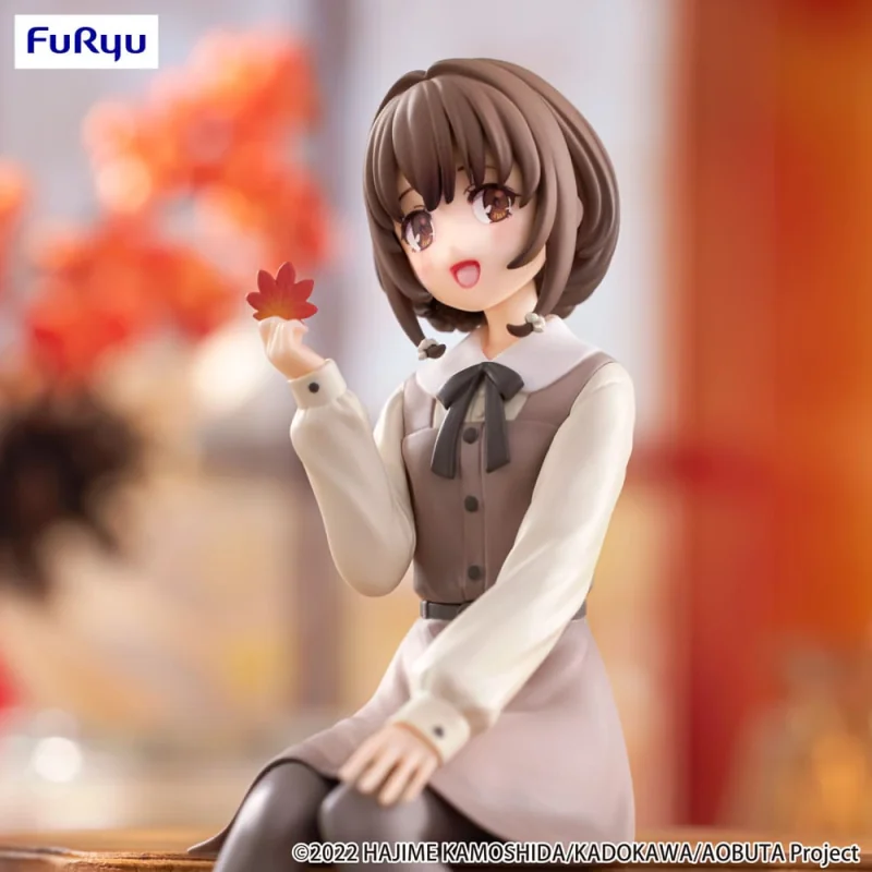 Rascal Does Not Dream Noodle Stopper Kaede Azusagawa Autumn Outfit Ver. 14cm