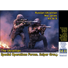 The Ukrainian Special Operations Forces. Sniper Group Russian-Ukrainian War series, kit No. 9