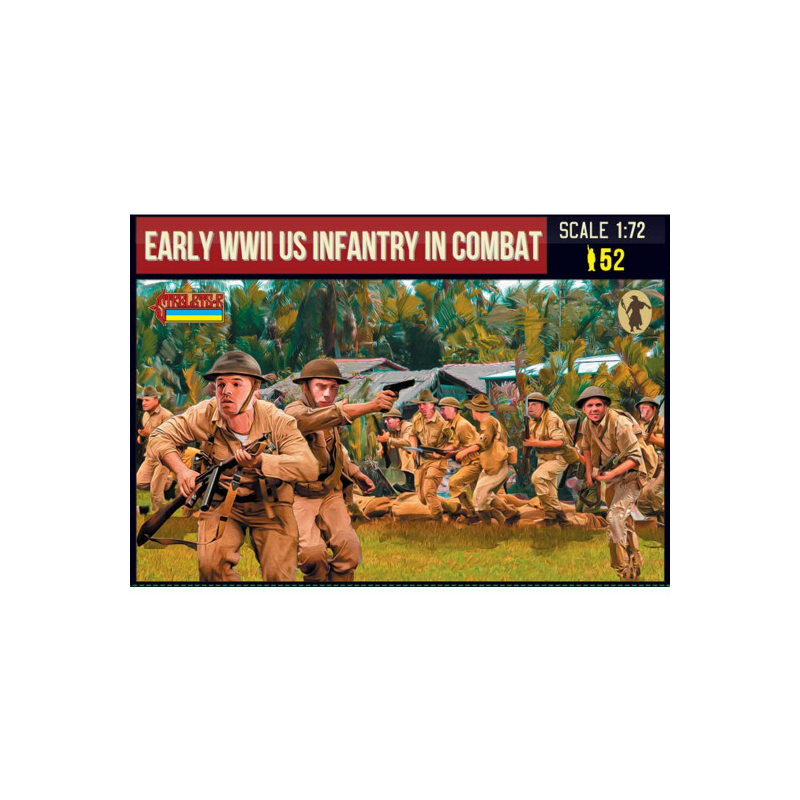 Early WWII Infantry in combat figure 1:72