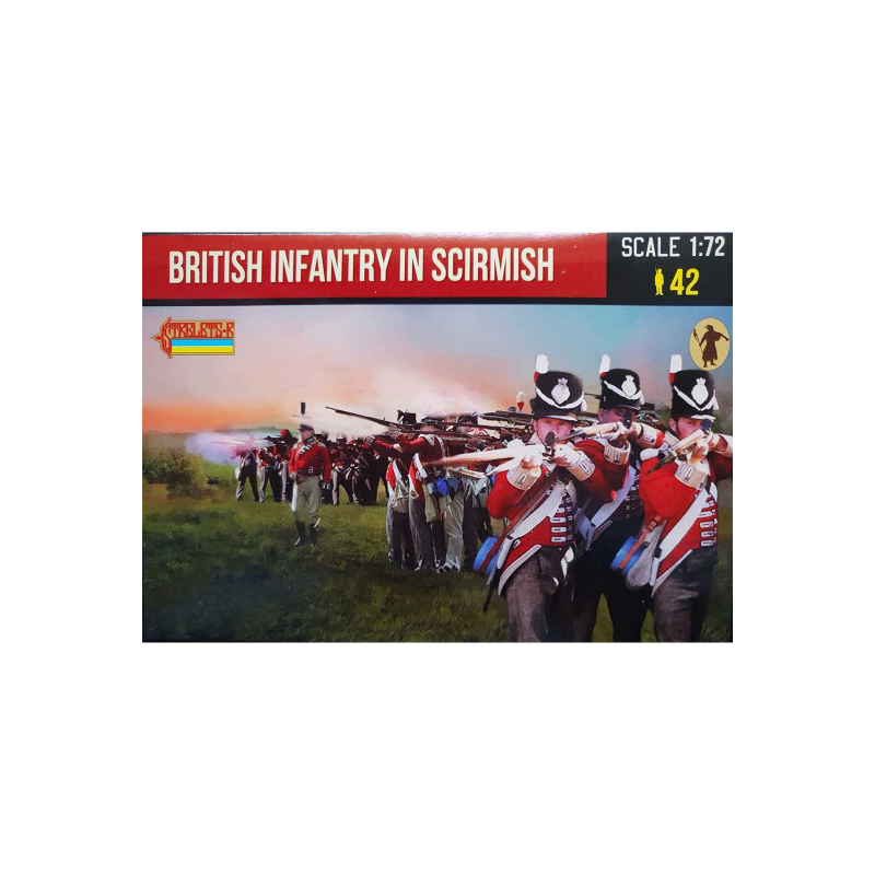 British infantry in scirmish figure 1:72