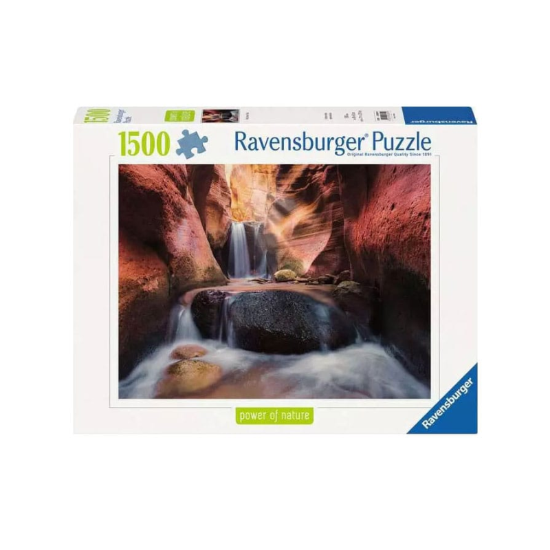 Power of Nature puzzle The Red Canyon Waterfall (1500 pieces)