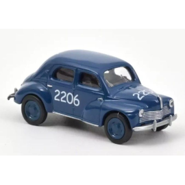 RENAULT 4CV 1954 Racing 2206 Blauw Miniatuur 