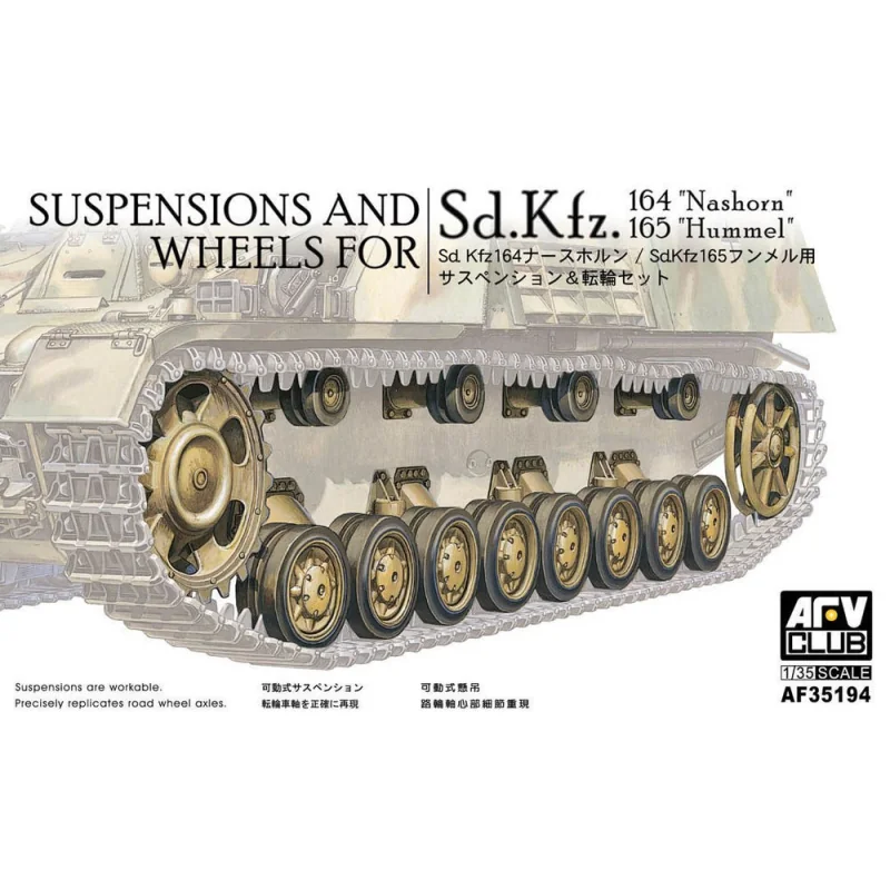 Pz.Kpfw.IV Wheels & Suspension